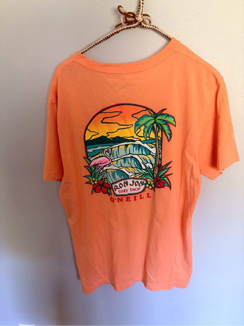 O'Neill Ron Jon Surf Shop Orange Graphic Tee